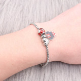 19cm Charm Bracelet Stainless Steel extendable bracelets 
