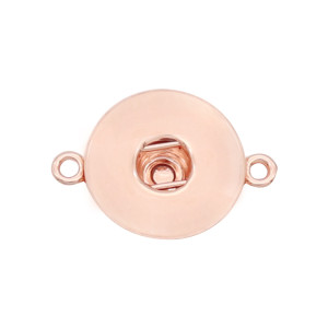 snap sliver rose gold Pendant  fit 20MM snaps style jewelry KD0324