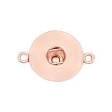 snap sliver rose gold Pendant  fit 20MM snaps style jewelry KD0324