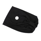 MOQ10 Mask, hair with button, hair with mask, head with anti strangulation, solid hair band bandans