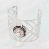 1 buttons snap silvery bracelet fit snaps jewelry KC0577