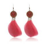 Bohemian style earrings seaside holiday personalized Earrings Retro