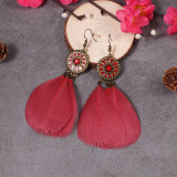 Bohemian style earrings seaside holiday personalized Earrings Retro