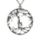 Family tree Life tree alloy necklace mother and 1 child