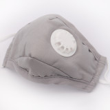 MOQ10 Children's mask Face mask Dust and haze prevention with breathing valve protective mask PM2.5 cotton mask washable