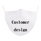 MOQ50 Custom masks from customers 3D digital printing protective mask can put PM2.5 filter adult and children  face mask
