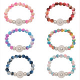 1 buttons With  snap Plastic beads  bracelet fit snaps jewelry