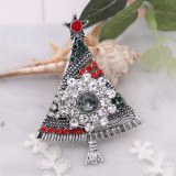 Christmas snap sliver Pendant  fit 20MM snaps style jewelry