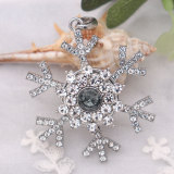 Christmas snap sliver Pendant  fit 20MM snaps style jewelry
