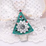 Christmas Necklace 60cm chain fit 20MM chunks snaps jewelry