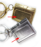 MOQ10 New PU leather tassel Bracelet Key Chain Pocket Wallet Christmas gift