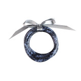MOQ10 Leather five layer bracelet bracelet ribbon combination Pu tread thread snake leopard print Christmas gift
