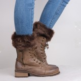 Wool boot cover, warm socks, Christmas wool leg cover, short wool shoe cover