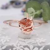 20MM unicorn snap rose gold alloy Plated With rhinestones charms snaps jewerly