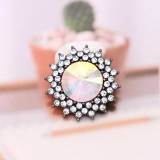 20MM design snap Colorful alloy Plated With rhinestones charms snaps jewerly