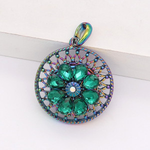 Colorful alloy Pendant fit 20MM snaps style jewelry