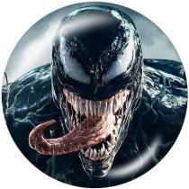 20MM venom glass snaps buttons