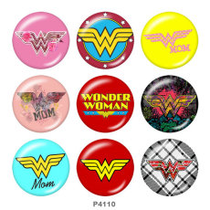 20MM Marvel glass snaps buttons