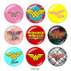 20MM Marvel glass snaps buttons