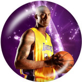 20MM basketball glass snaps buttons