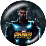 20MM Marvel glass snaps buttons