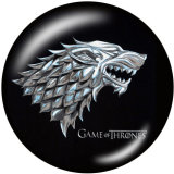20MM Game of thrones glass snaps buttons