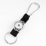 pu leater fashion Keychain 1 buttons fit snaps chunk Snaps Jewelry