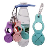 Water bottle clasp, silicone portable clasp, mountaineering clasp, scarf key ring（Printable logo）