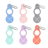 Water bottle clasp, silicone portable clasp, mountaineering clasp, scarf key ring（Printable logo）