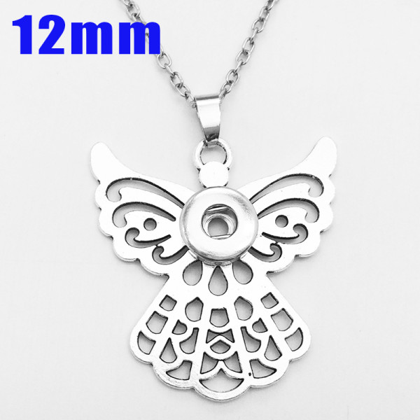 Necklace 46cm chain fit 12MM chunks snaps jewelry