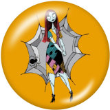 20MM Halloween Print glass snaps buttons