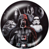 20MM Star Wars Print glass snaps buttons