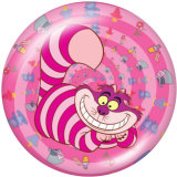 20MM fairy tale Print glass snaps buttons