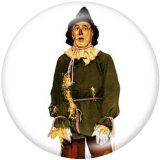 20MM The wizard of oz Print glass snaps buttons