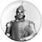 20MM The wizard of oz Print glass snaps buttons