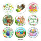 20MM Easter Print glass snaps buttons