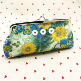 Snaps coin purse Storage bag Clutch bag fit 18mm snap button jewelry