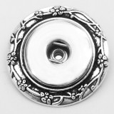 1 snaps button interchange brooch plating Antique sliver snaps jewelry