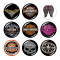 20MM Harley Motors car Print glass snaps buttons