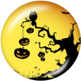 20MM Halloween glass snaps buttons