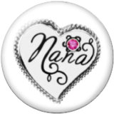 20MM nana glass snaps buttons