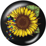 20MM  MOM  Print glass snaps buttons