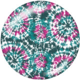 20MM  Sunhine  Flower  Print  glass snaps buttons