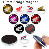 10pcs/lot glass picture printing products of various sizes  Fridge magnet cabochon