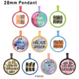 10pcs/lot design  glass picture printing products of various sizes  Fridge magnet cabochon