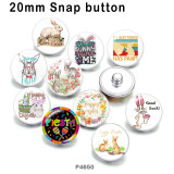 10pcs/lot Easter glass picture printing products of various sizes  Fridge magnet cabochon