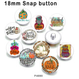 10pcs/lot Thanksgiving glass picture printing products of various sizes  Fridge magnet cabochon