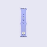 38/40MM Applicable to the full range of Apple iwatch straps available TPU solid color monochromatic silicone watch wristband iwatch strap fit 18mm chunks