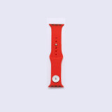 42/44MM Applicable to the full range of Apple iwatch straps available TPU solid color monochromatic silicone watch wristband iwatch strap fit 18mm chunks