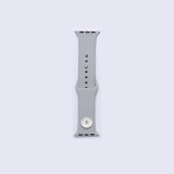 42/44MM Applicable to the full range of Apple iwatch straps available TPU solid color monochromatic silicone watch wristband iwatch strap fit 18mm chunks
